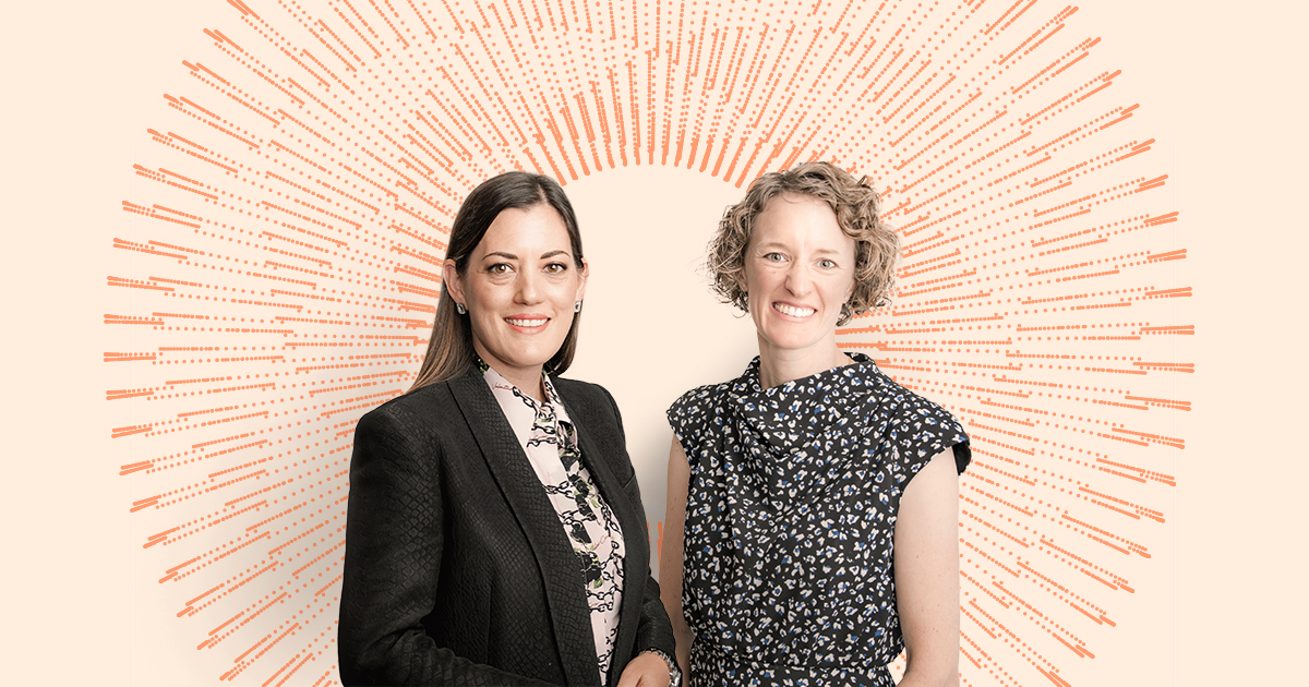 Nicola Swan and Rachel Dunne