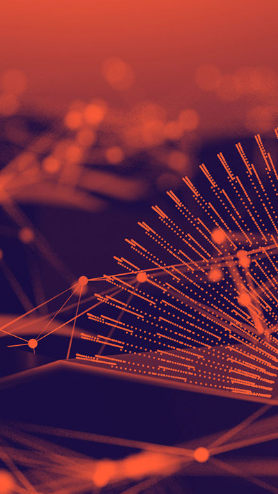dots connecting lines 