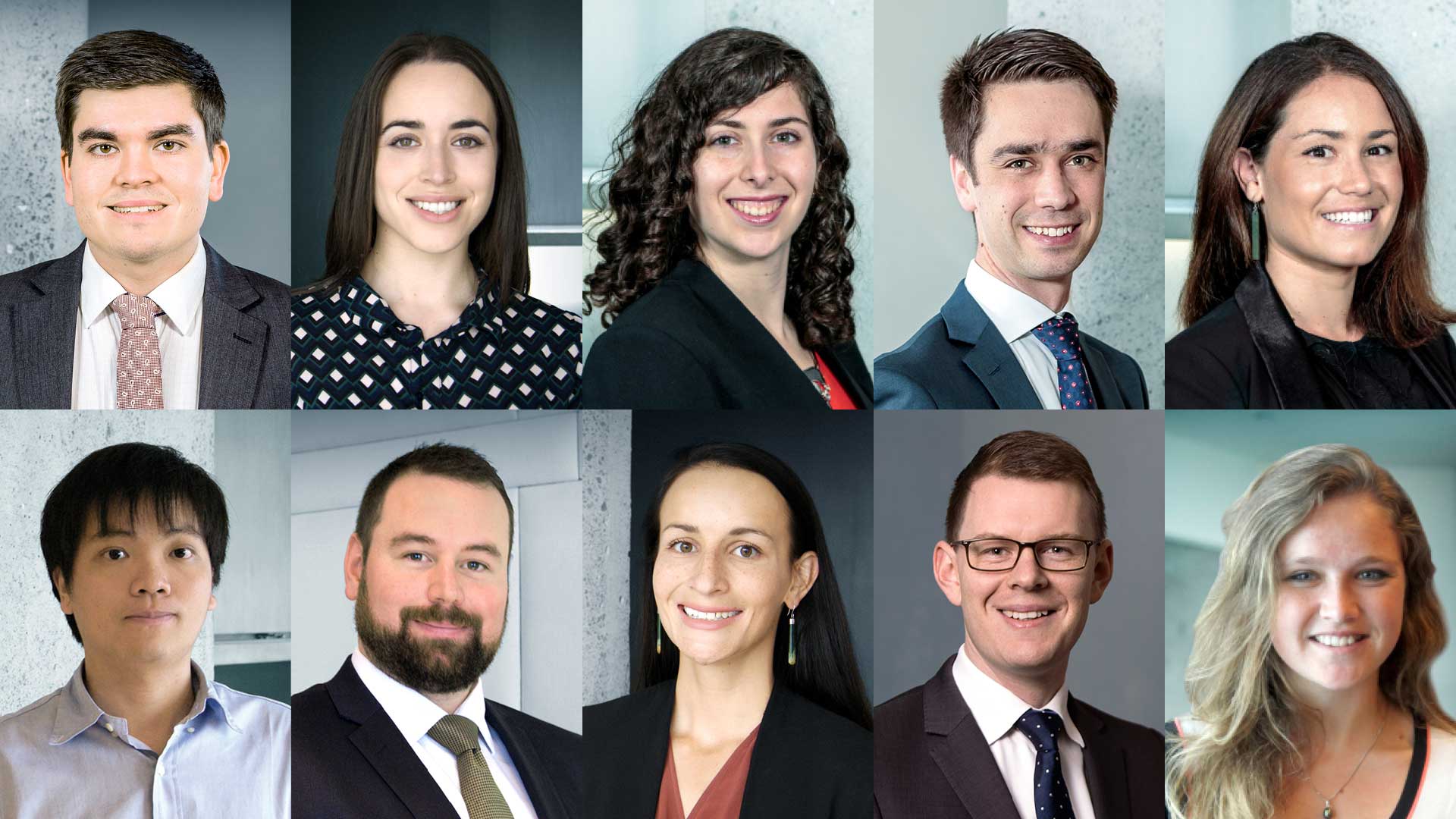photos of senior solicitor who have been promoted