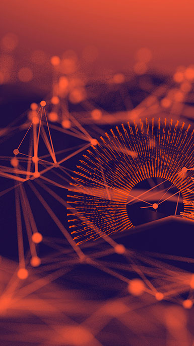 dots connecting lines 