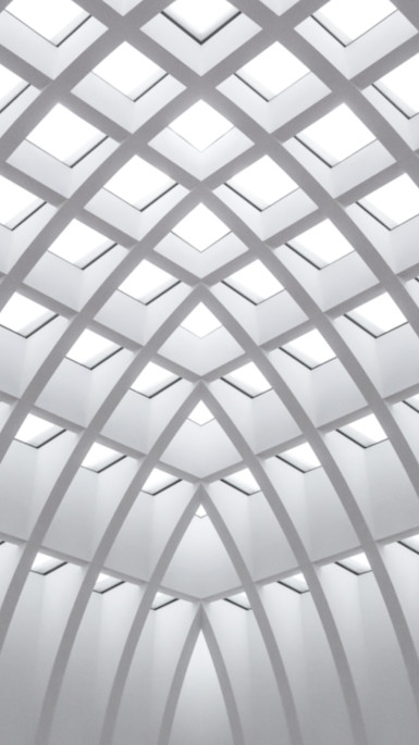 abstract white building 